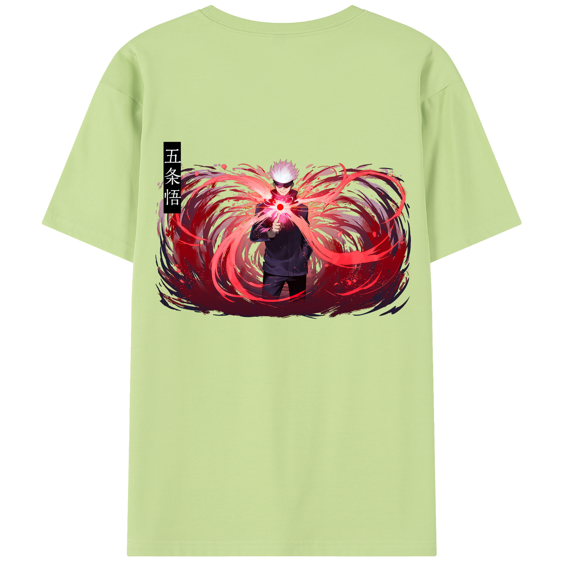 （画像用） 呪術廻戦 Jujutsu Kaisen 綿100％半袖Tシャツ（背面プリント）